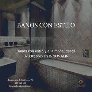 Reformas de cocinas y baños en el barrio de Les Corts
