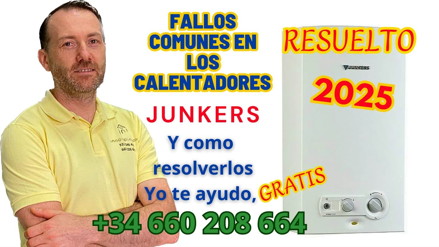 Imagen del calentador Junkers