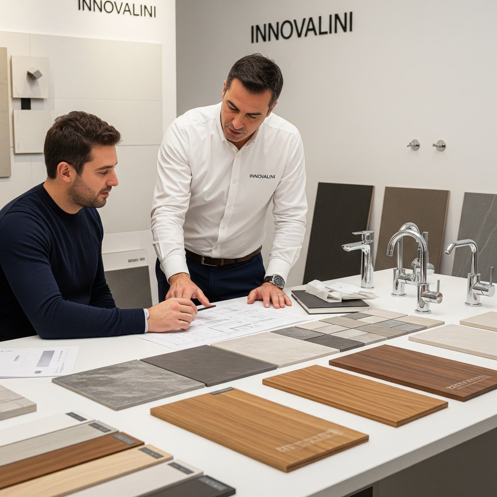 Diseño personalizado baño Les Corts, innovalini.com Francis EXPERTO PROFESIONAL